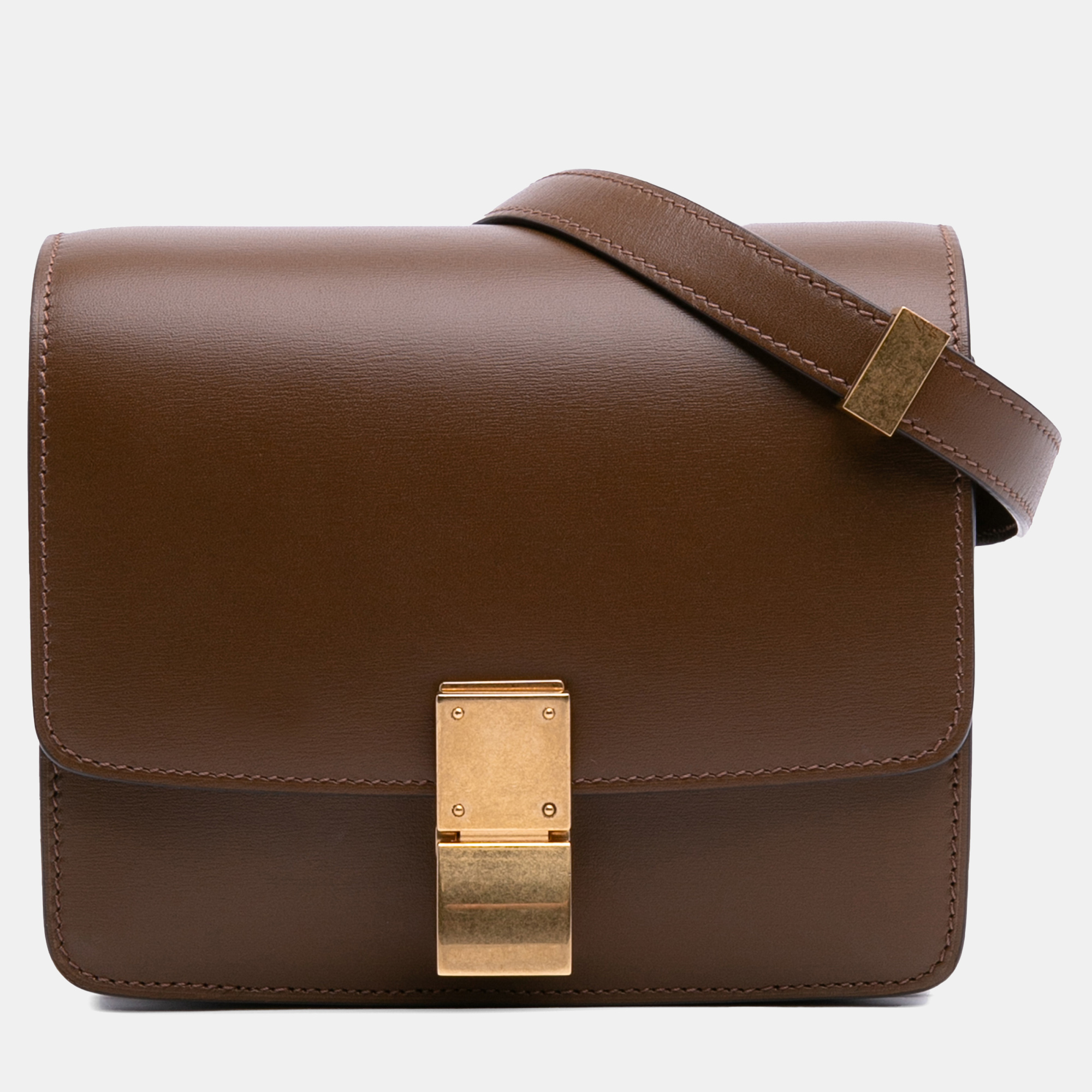 

Celine Brown Small Calfskin Classic Box
