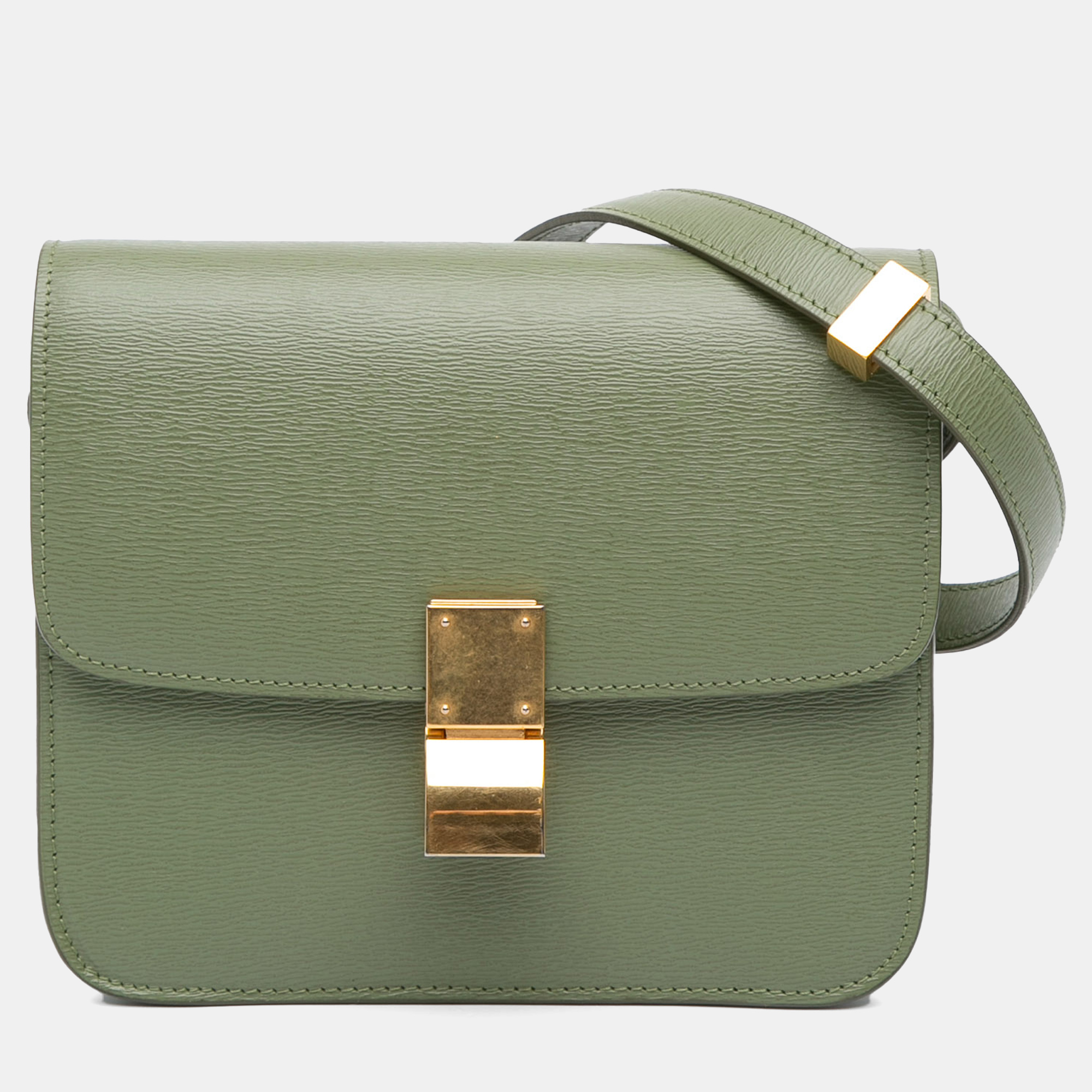 

Celine Green Teen Calfskin Classic Box