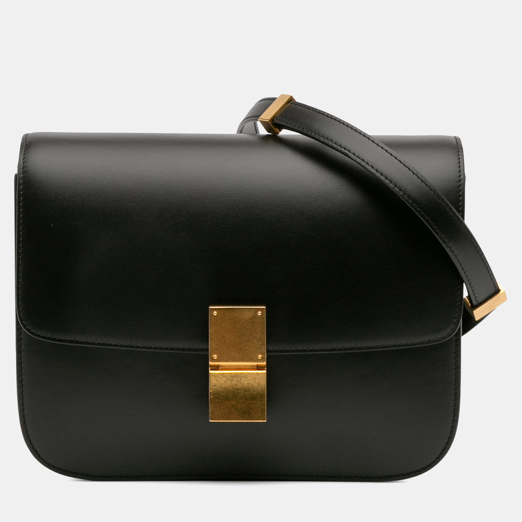 

Celine Black Medium Calfskin Classic Box