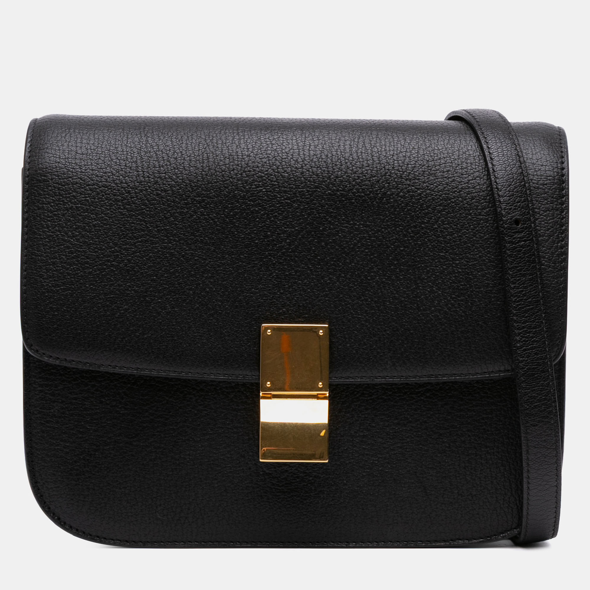 

Celine Black Medium Calfskin Classic Box