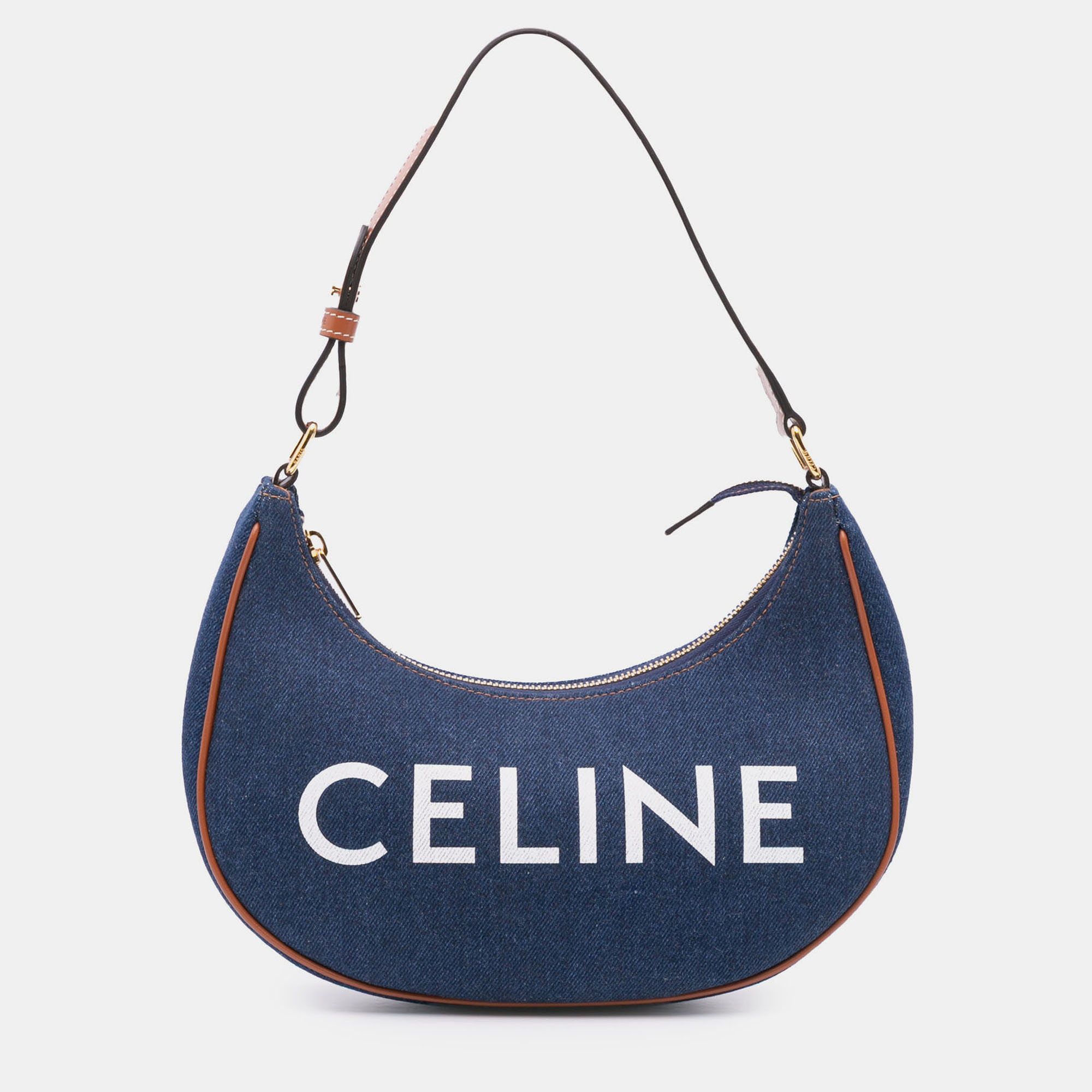 

Celine Blue Denim Ava Shoulder Bag