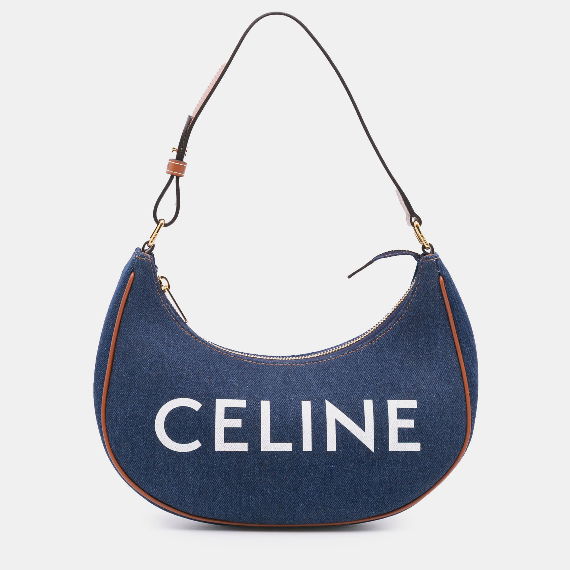 

Celine Blue Denim Ava Shoulder Bag