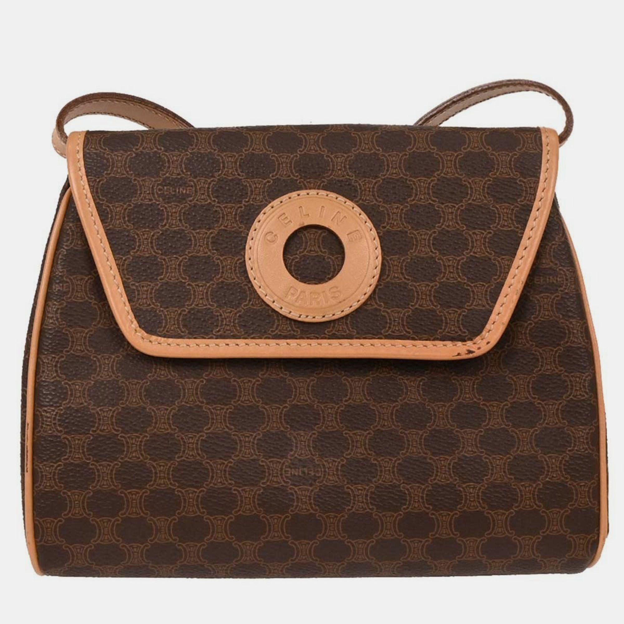 

Celine Brown Macadam Shoulder Bag