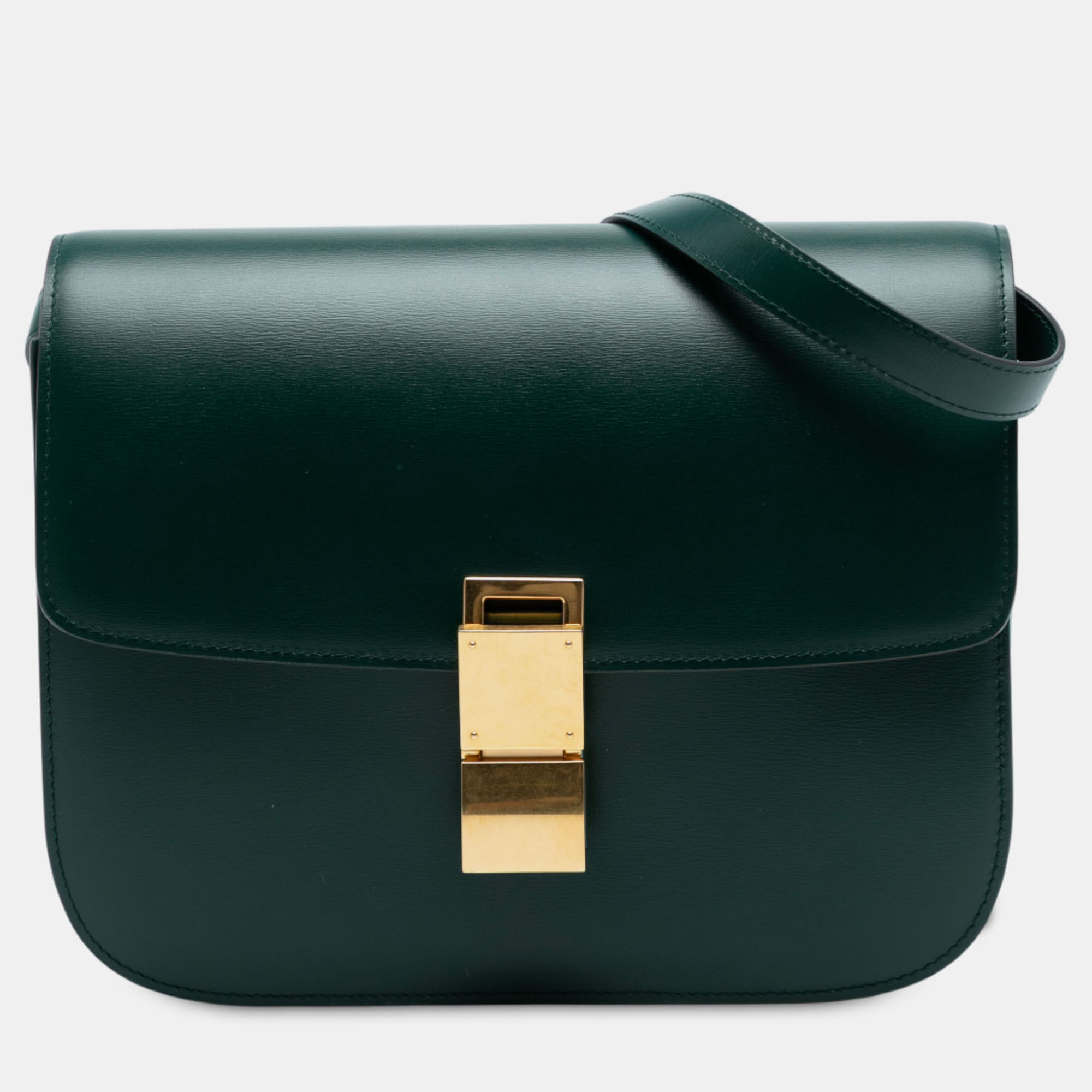 

Celine Green Medium Calfskin Classic Box