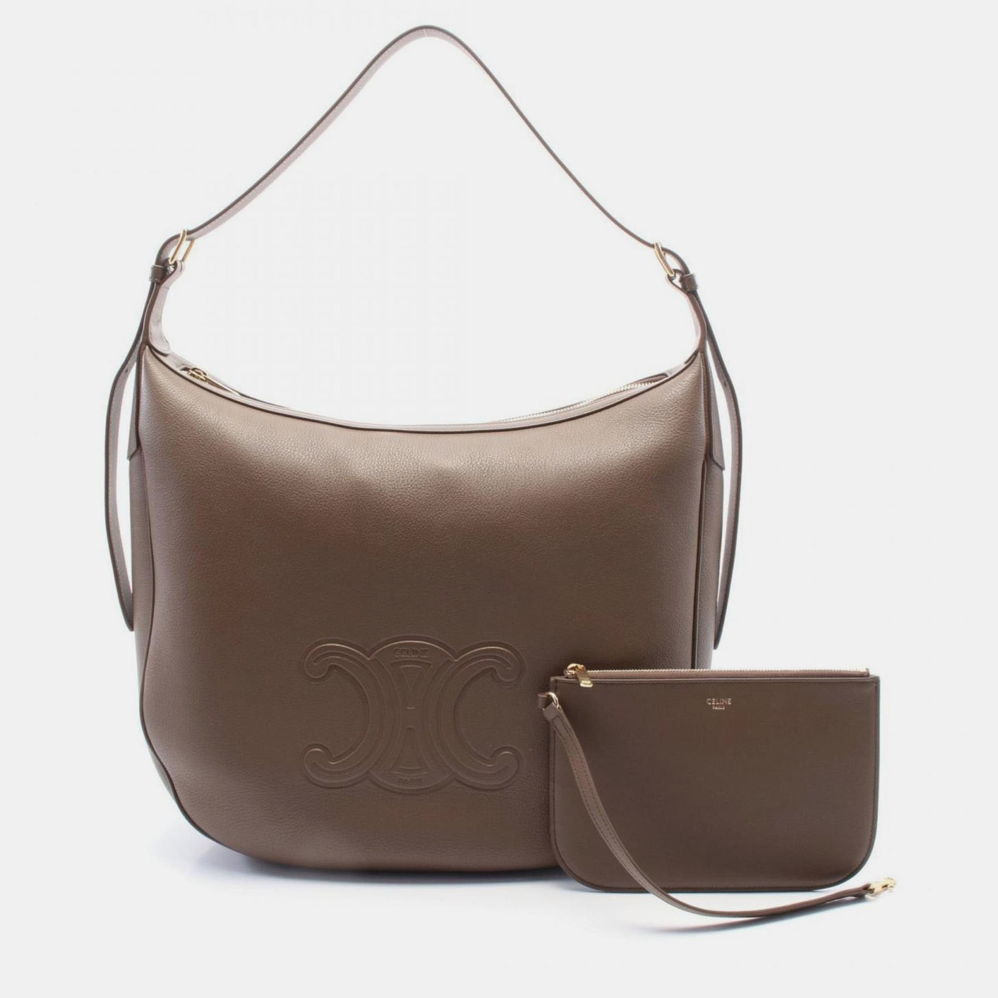 

Celine Large Eloise Shoulder Bag Leather Brown