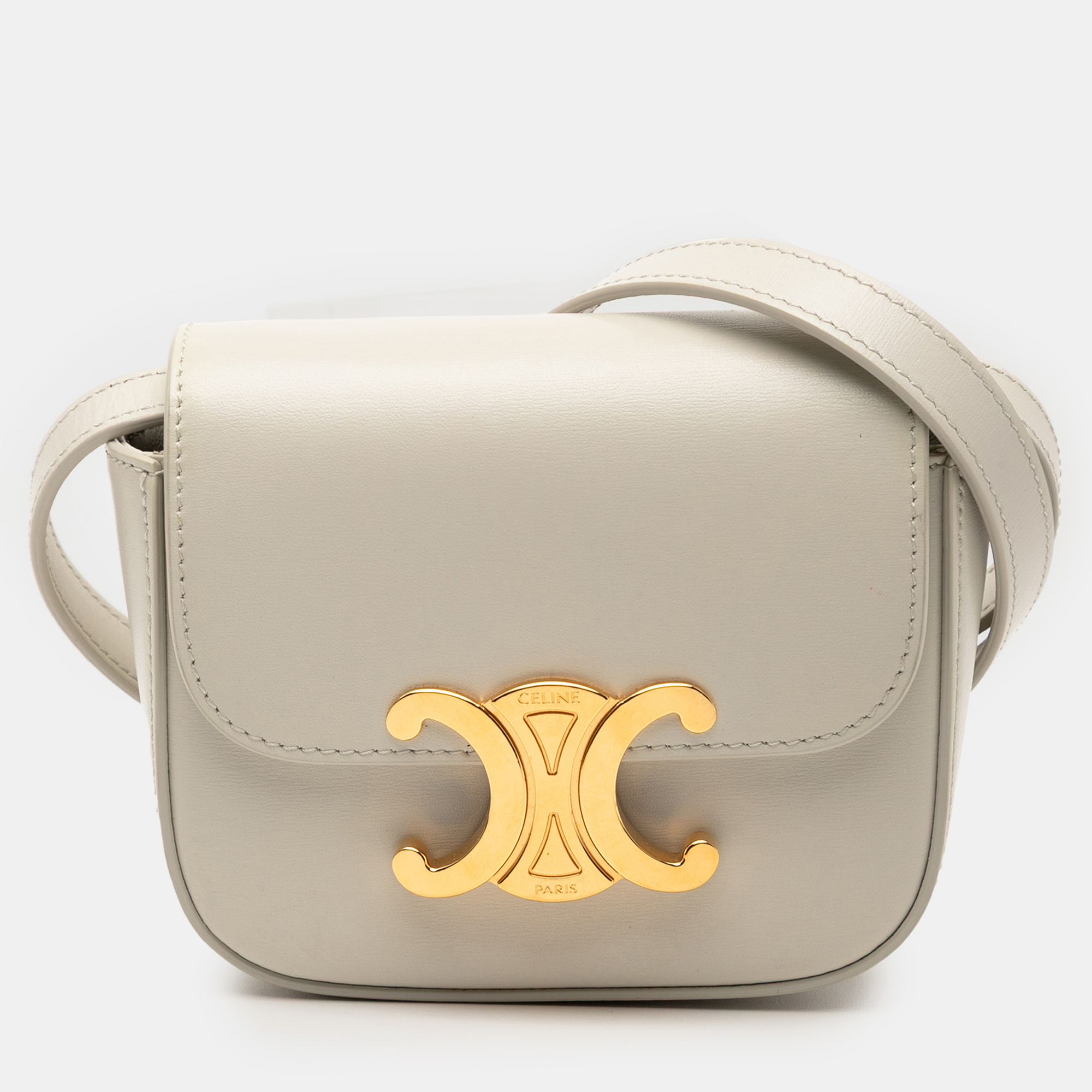 

Celine Brown Mini Calfskin Claude Crossbody