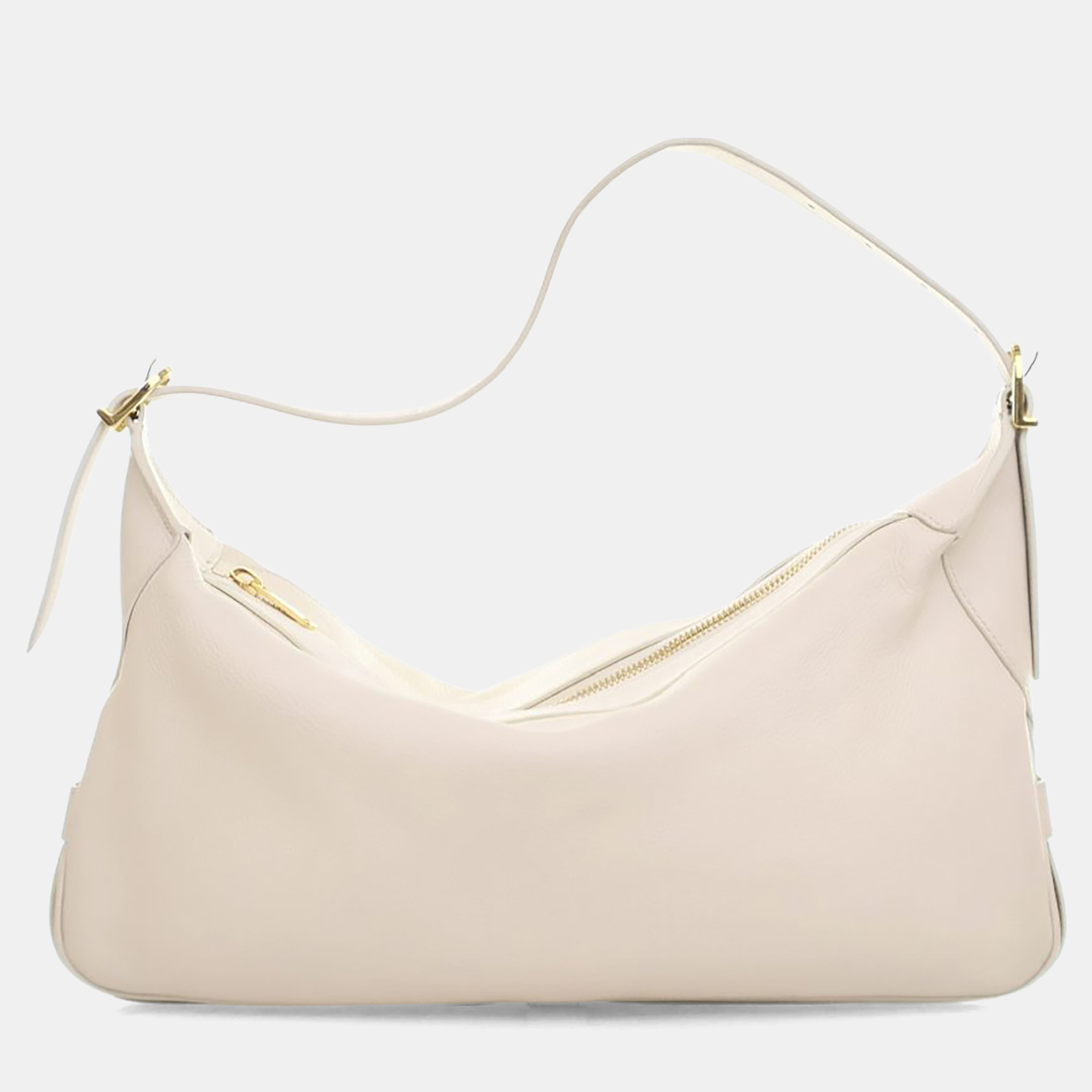 

Celine Medium Supple Calfskin Romy, White