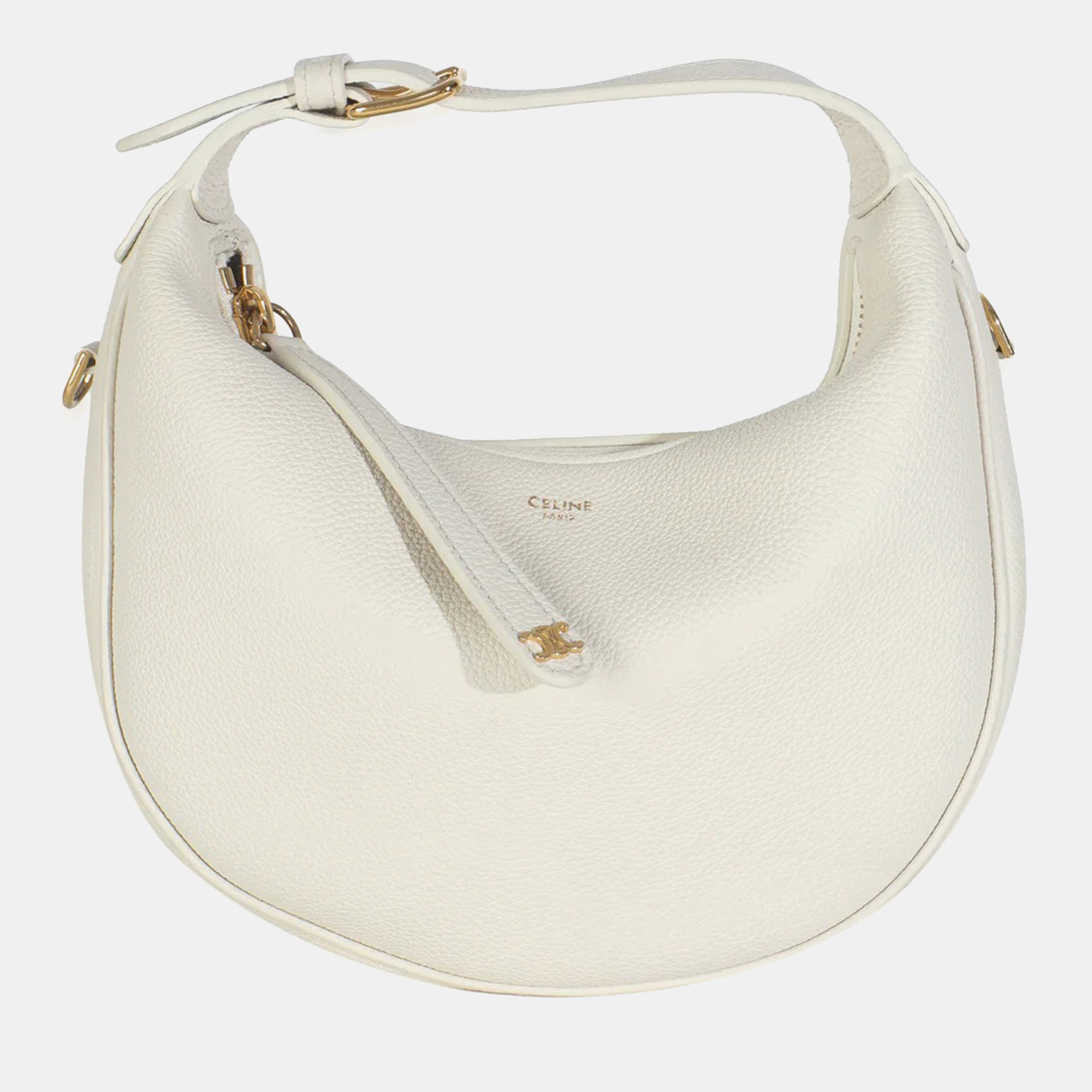 

Celine Cream Supple Grained Calfskin Teen Celine Lulu