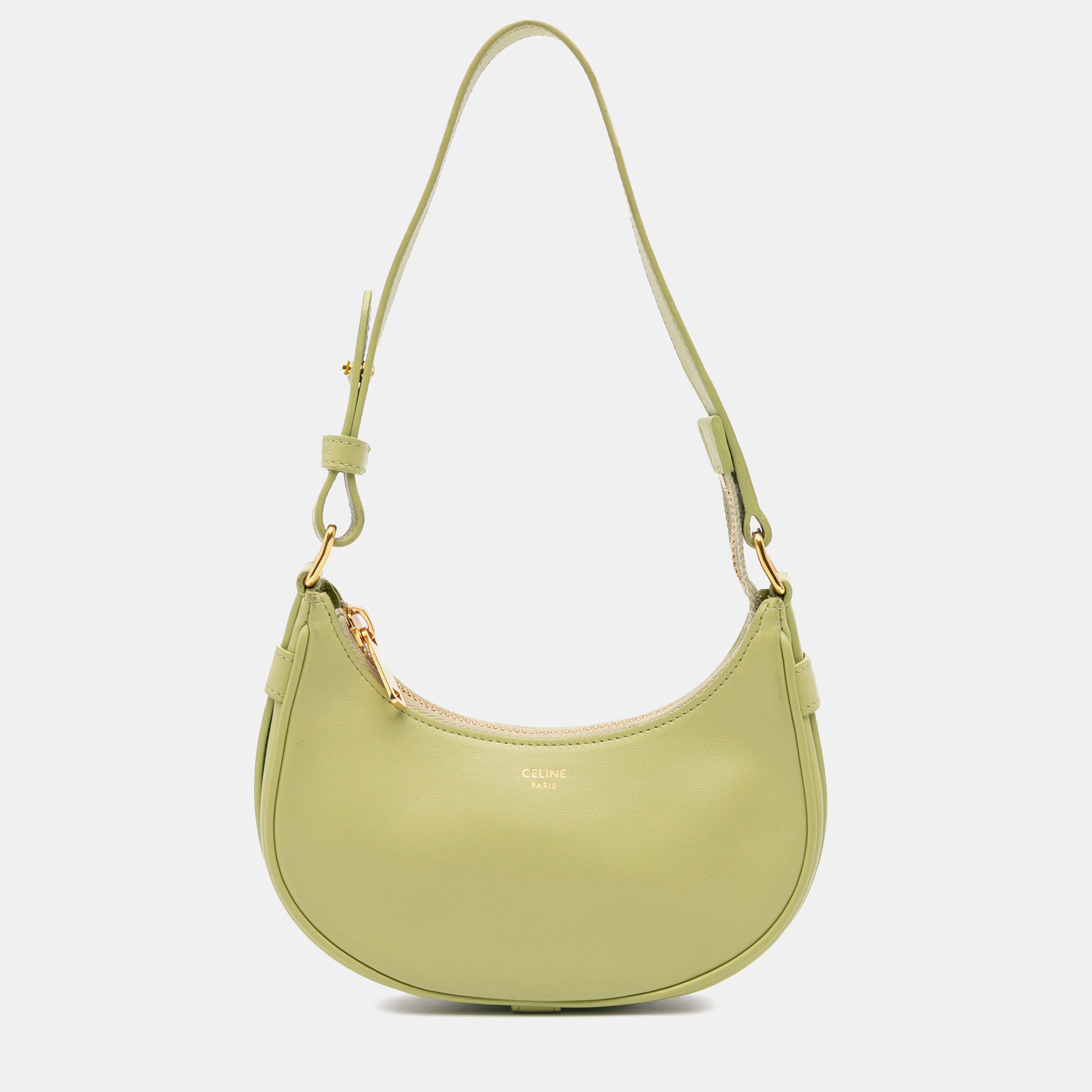 

Celine Green Mini Smooth Calfskin Ava Shoulder Bag