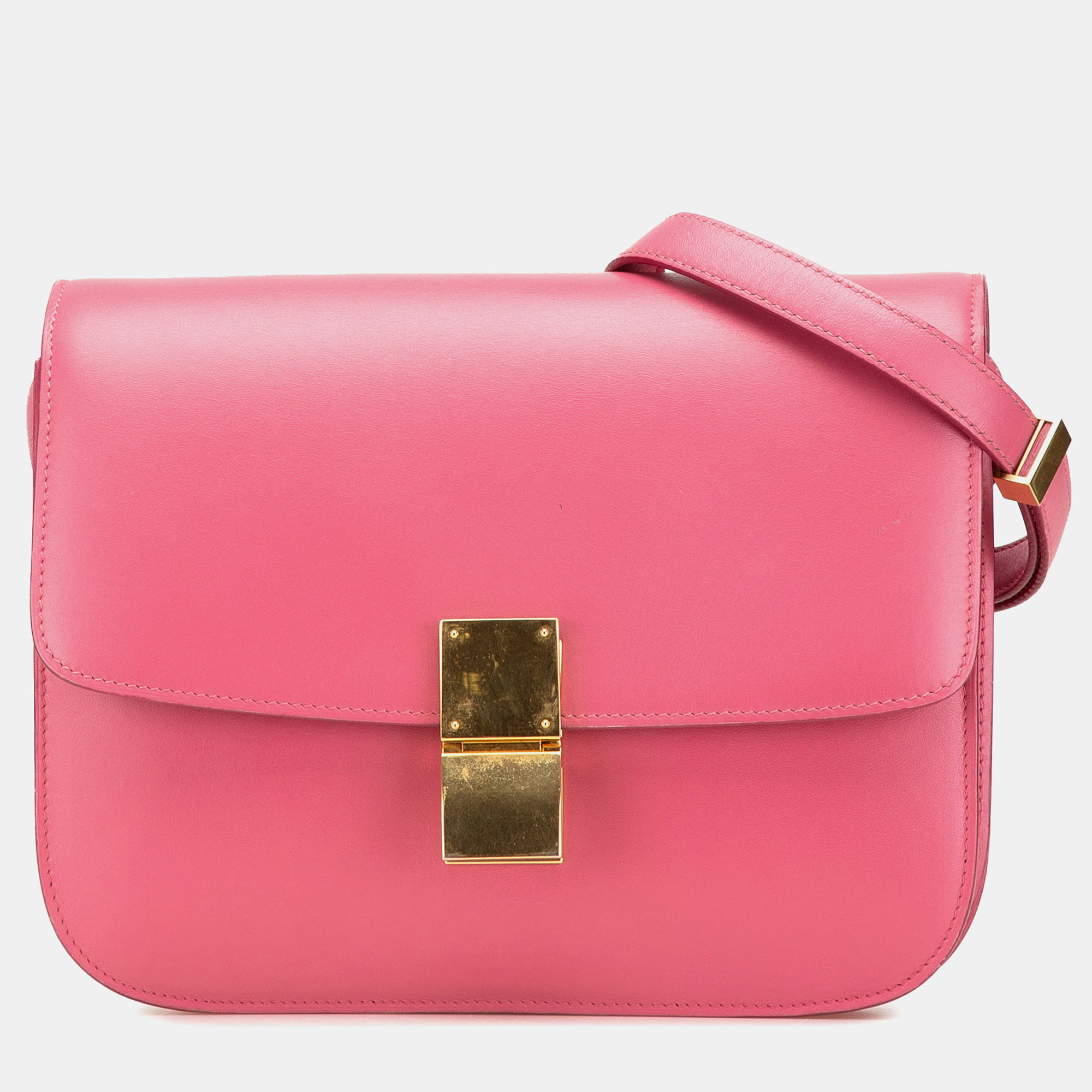 

Celine Pink Medium Calfskin Classic Box