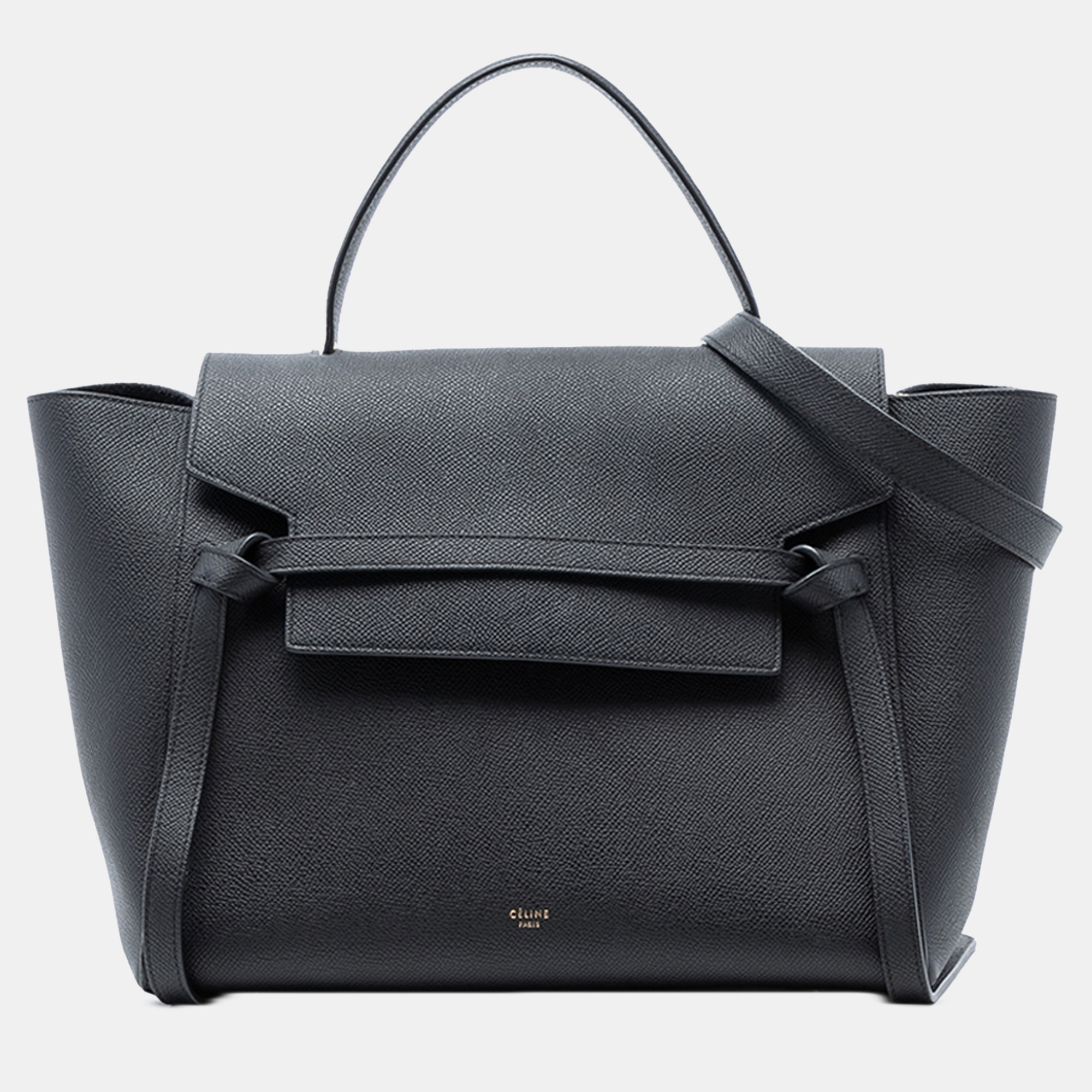 

Celine Black Mini Grained Calfskin Belt Bag