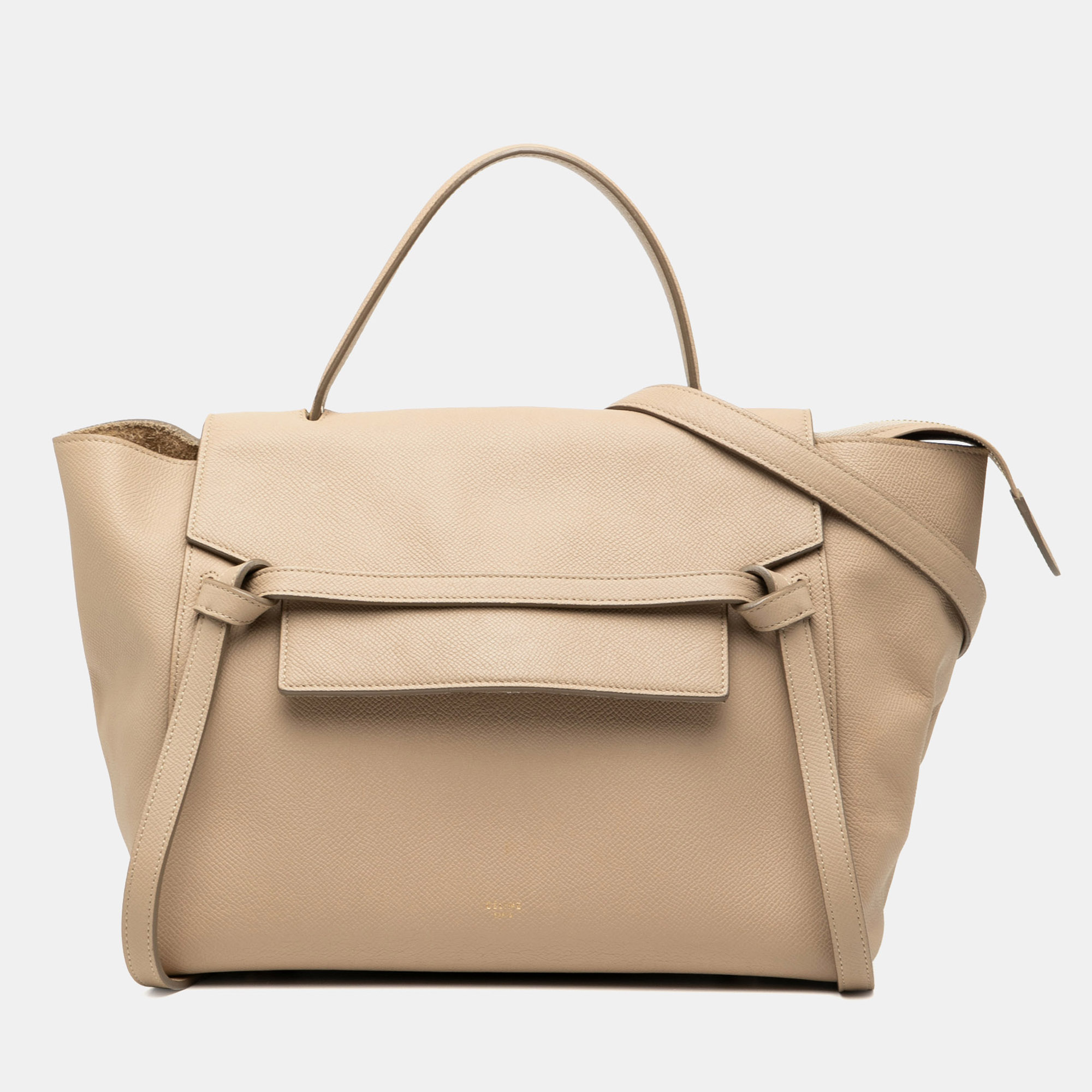 

Celine Brown Mini Grained Calfskin Belt Bag