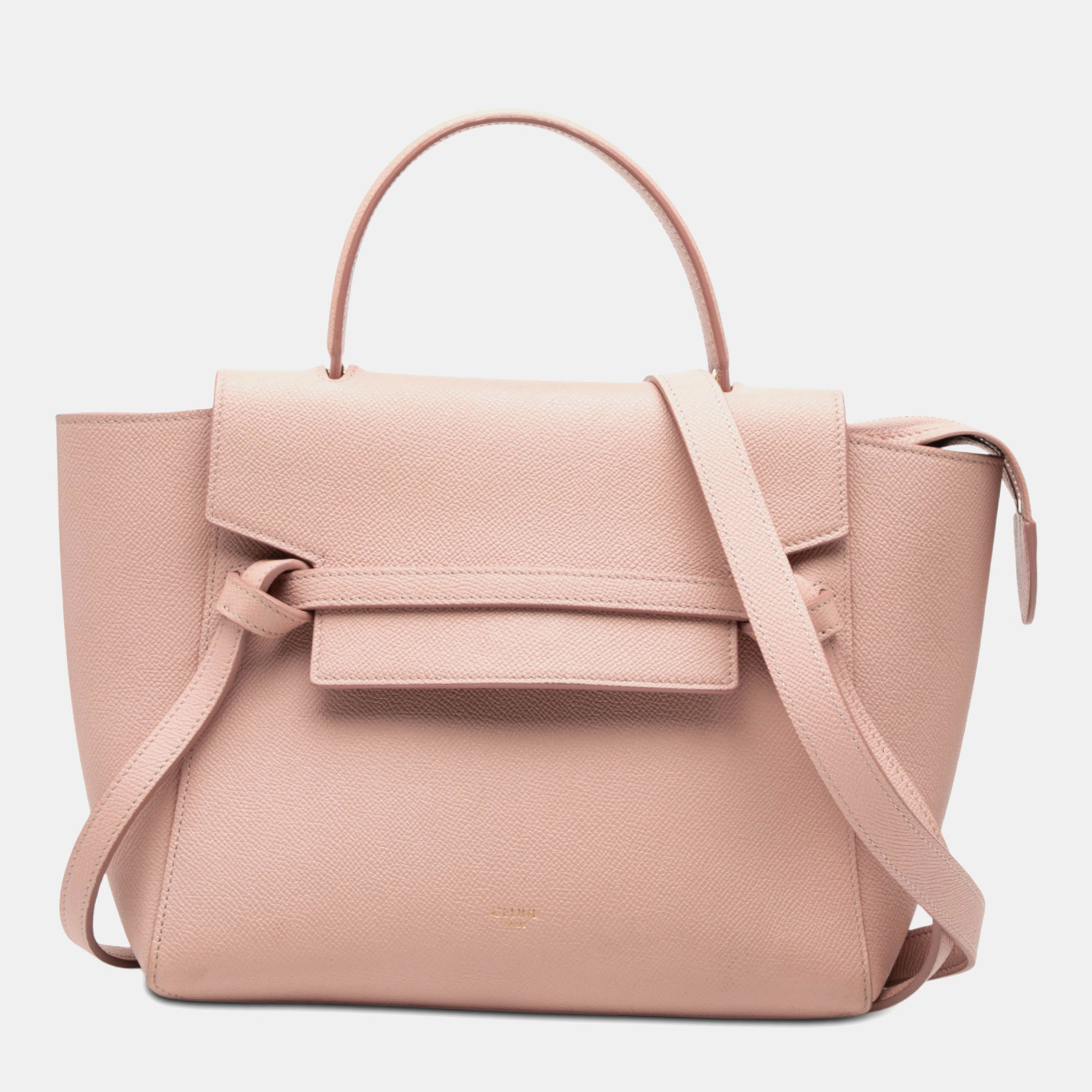 

Celine Pink Micro Grained Calfskin Belt Bag