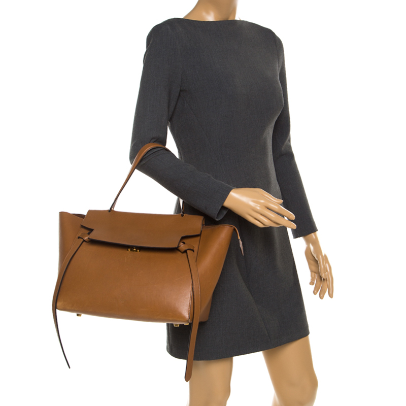 

Celine Brown Leather Belt Bag
