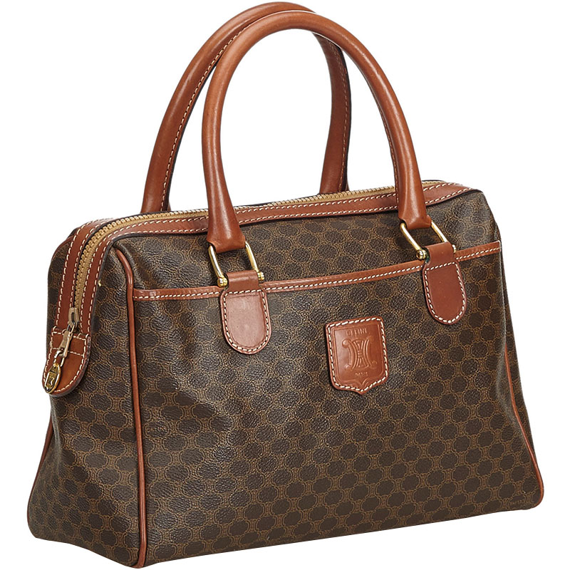 

Celine Brown PVC Macadam Everyday Bag