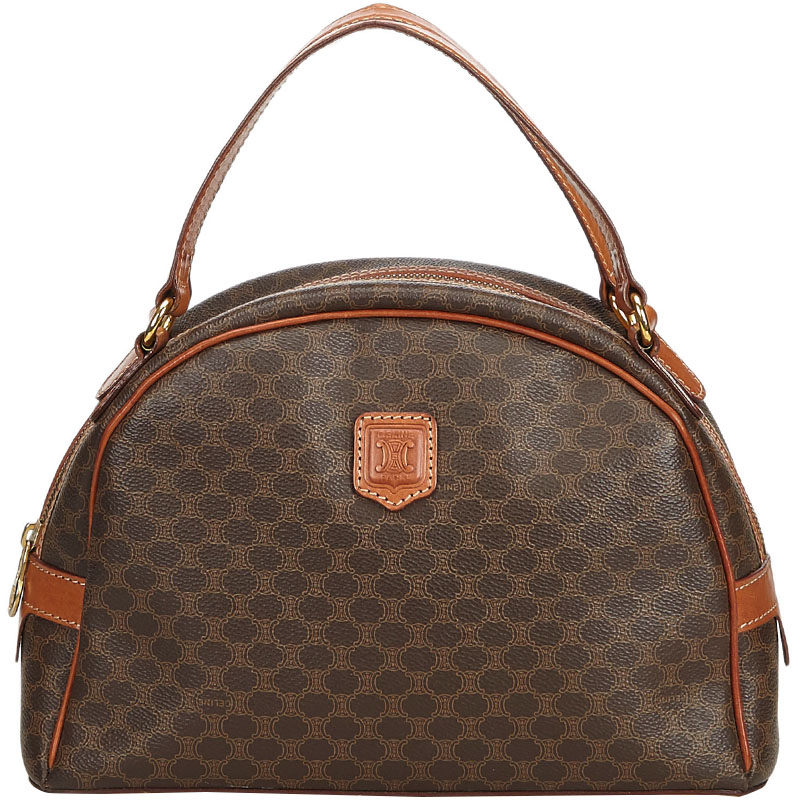 Pre Owned Celine Brown Macadam PVC Everyday Day