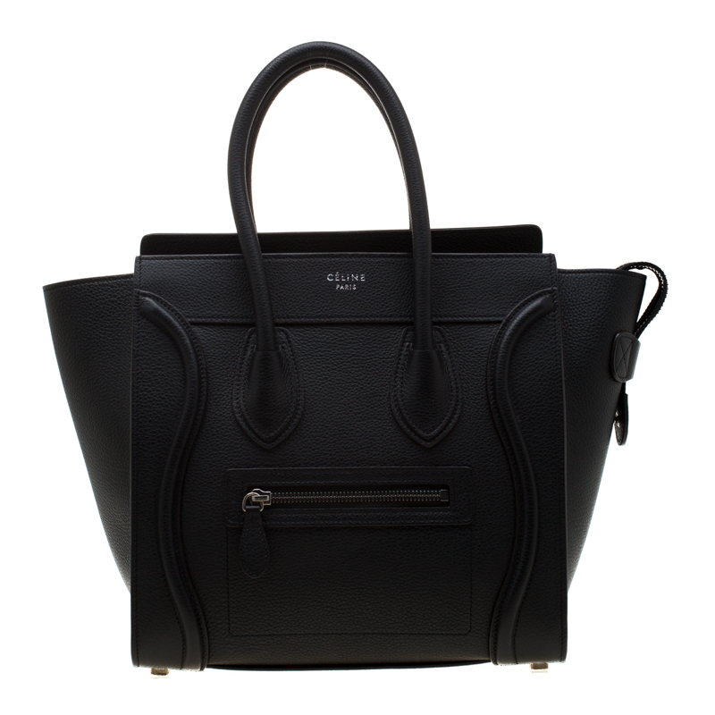 مملوكة مسبقًا حقيبة يد سيلين مايكرو لاغدغ جلد ثلاثية  اللون