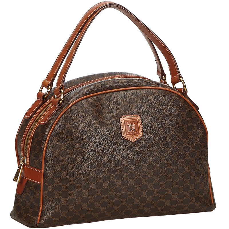 

Celine Brown PVC Macadam Handbag