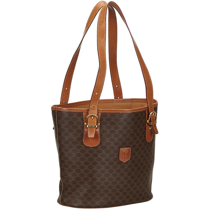 

Celine Brown Macadam Tote Bag