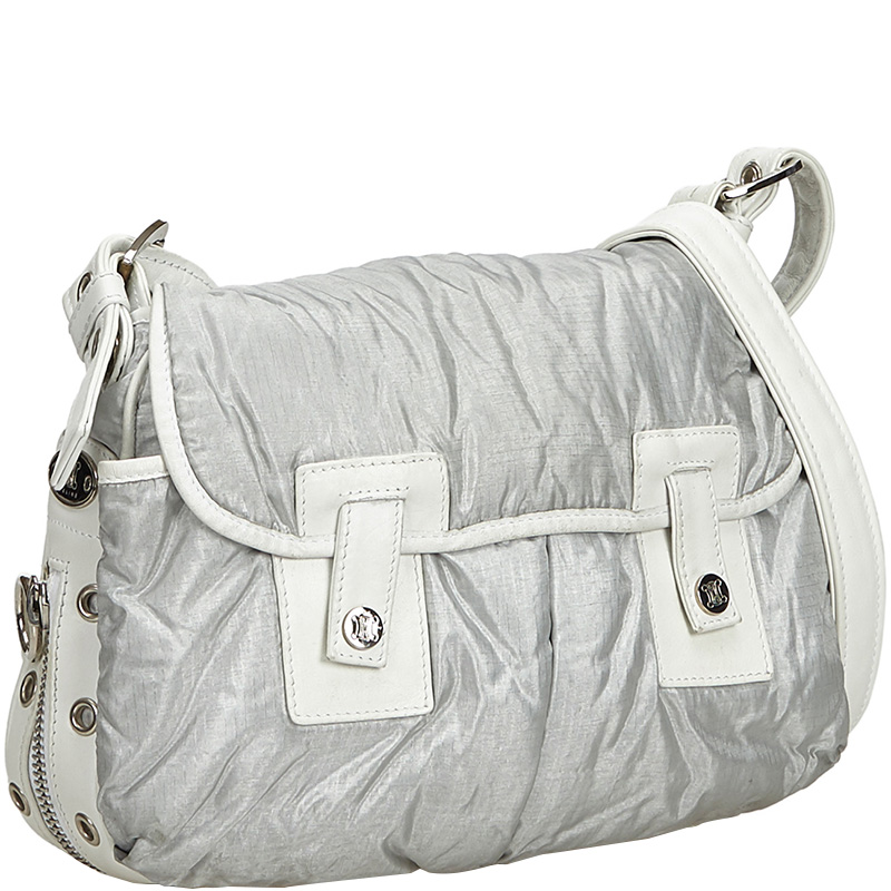 

Celine White Nylon Crossbody Bag