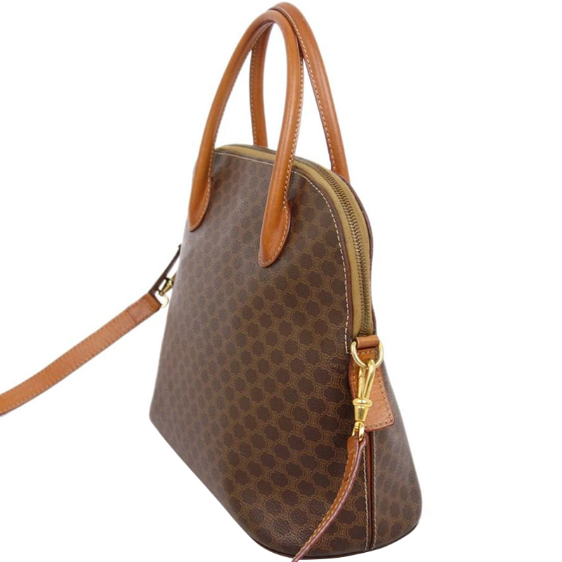 

Celine Brown Macadam PVC Everyday Bag