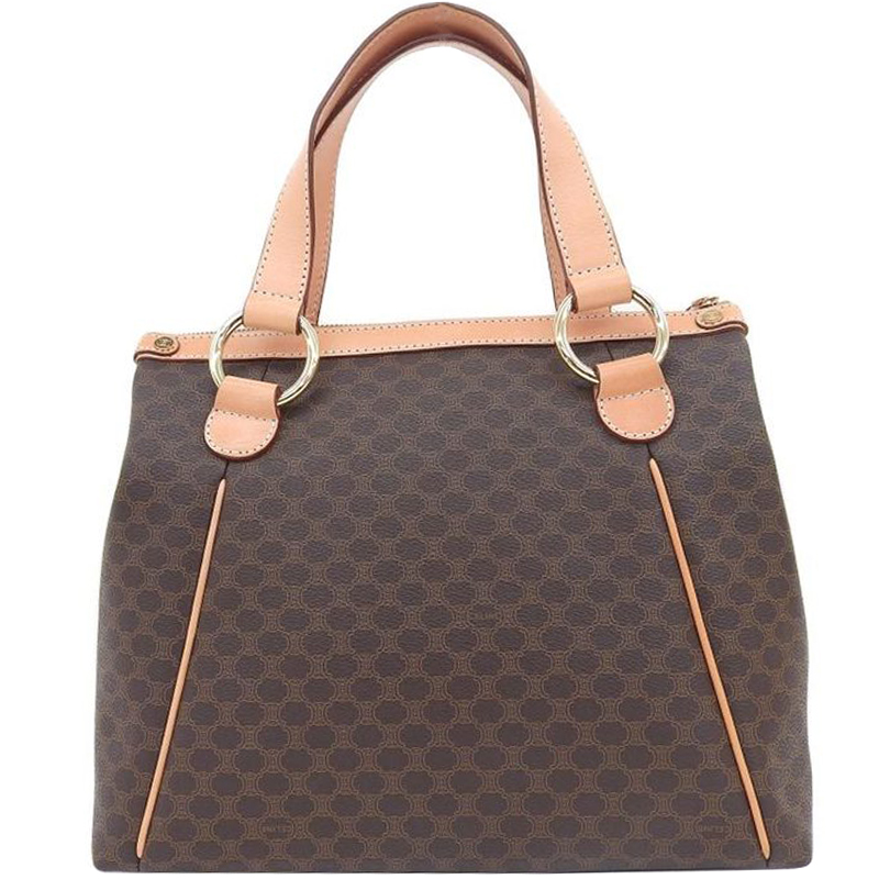 

Celine Brown Macadam PVC Tote Bag