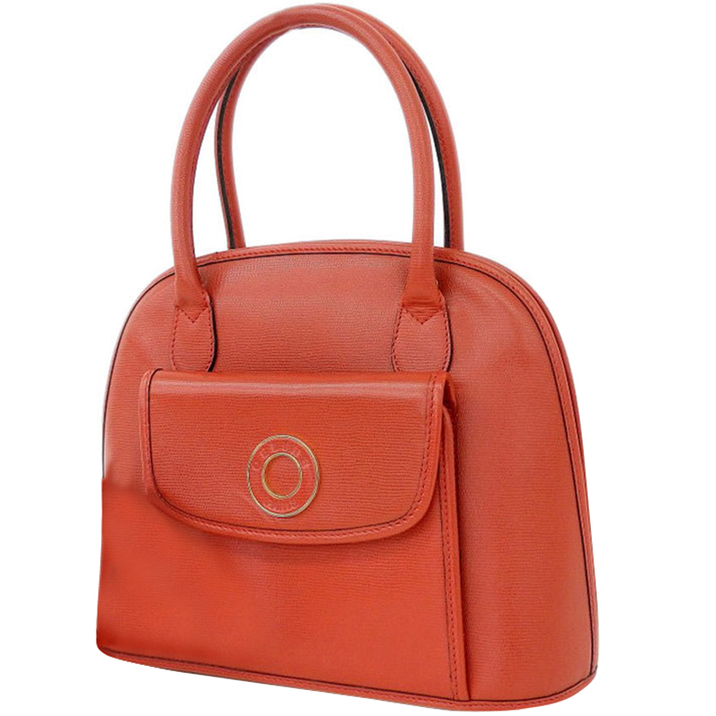 Celine Red Leather Shoulder Bag