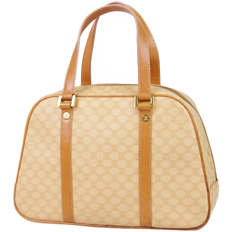 

Celine Beige Macadam PVC Everyday Bag