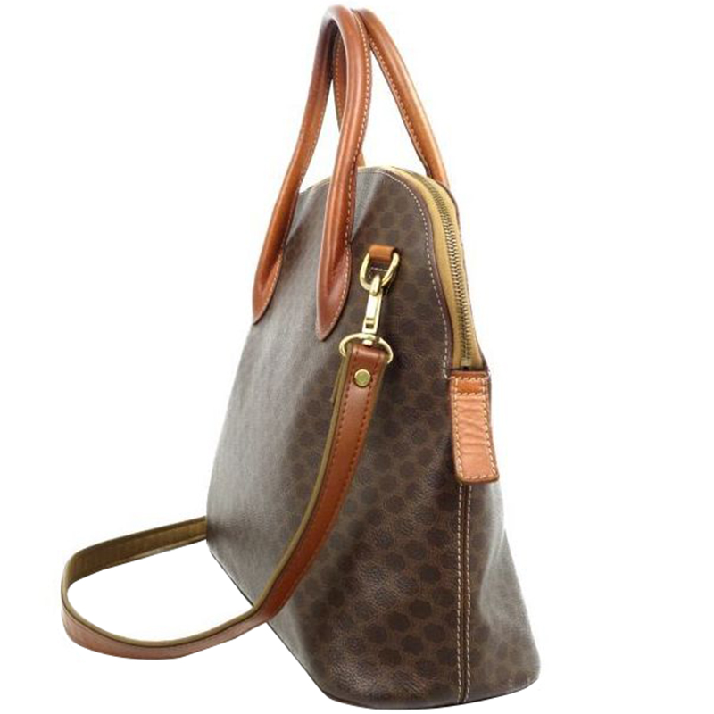 

Celine Brown Macadam PVC Everyday Bag