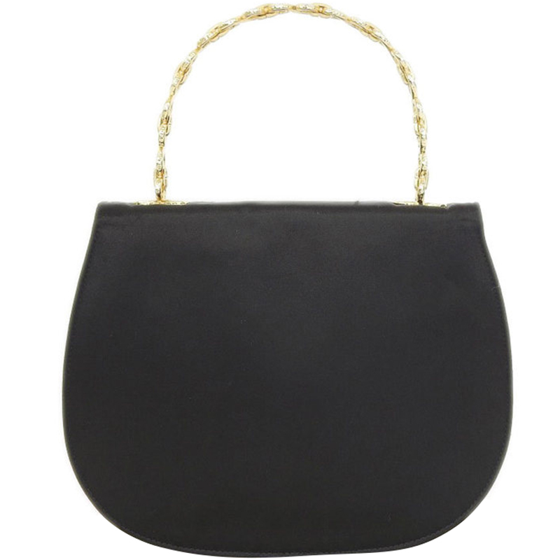 

Celine Black Satin Top Handle Bag