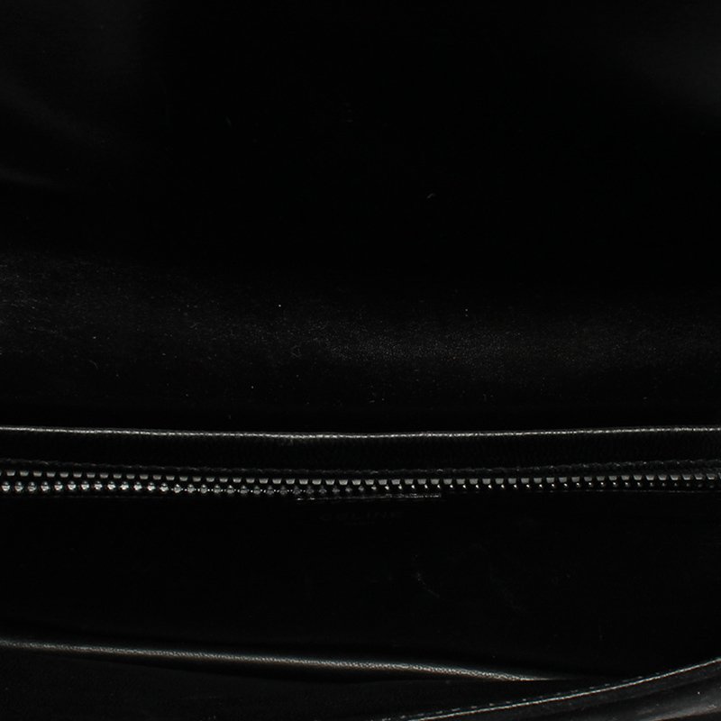 

Celine Black Suede Clutch Bag