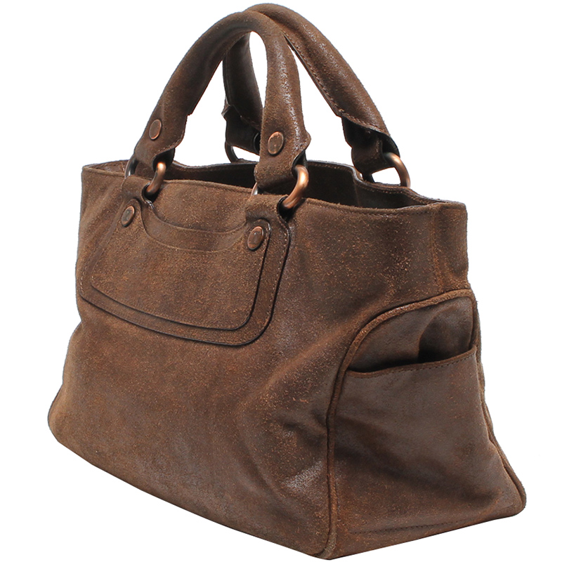 

Celine Brown Leather Boogie Everyday Bag