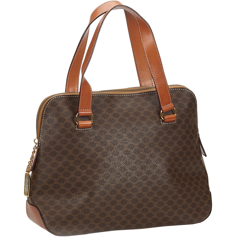 

Celine Brown PVC Macadam Tote Bag