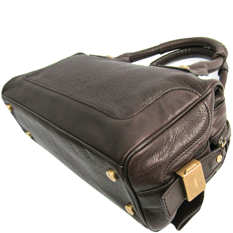 

Celine Brown Leather Satchel