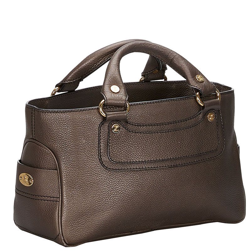 

Celine Brown Leather Boogie Everyday Bag