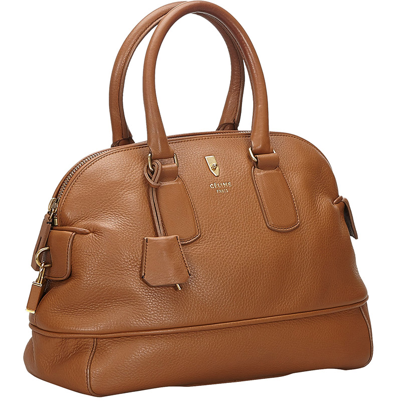 

Celine Brown Leather Satchel