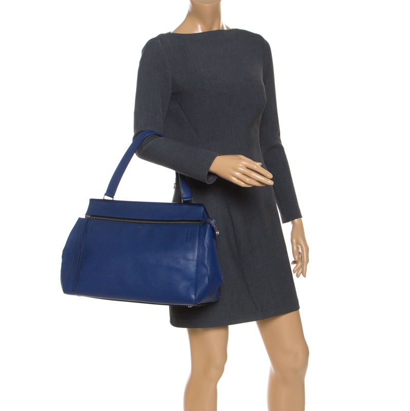 

Celine Blue Leather  Edge Bag