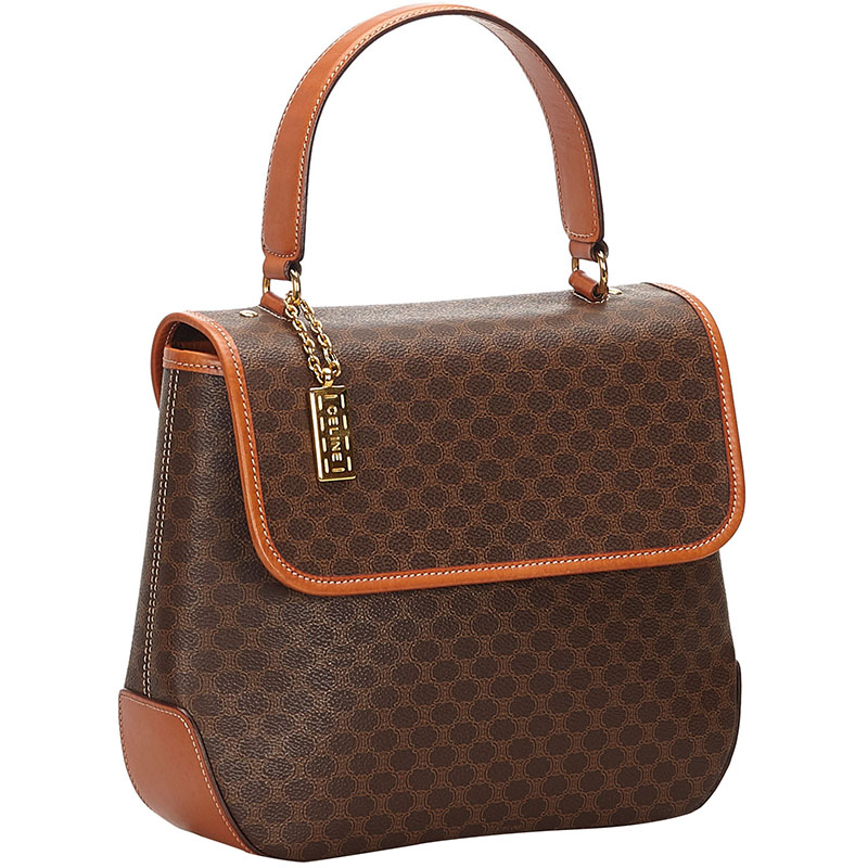 

Celine Brown PVC Macadam Everyday Bag