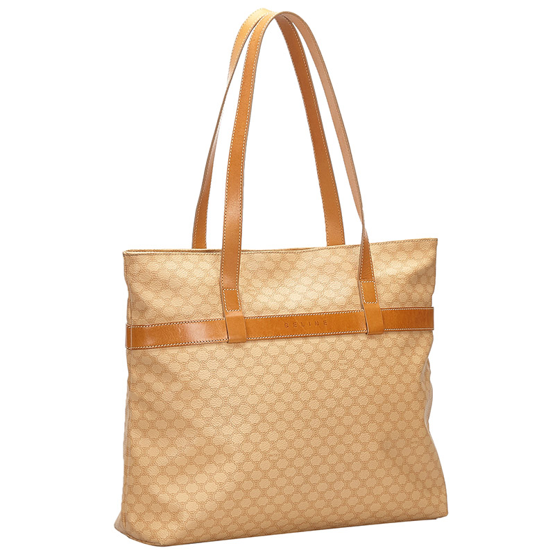 

Celine Beige/Brown Macadam PVC Tote Bag