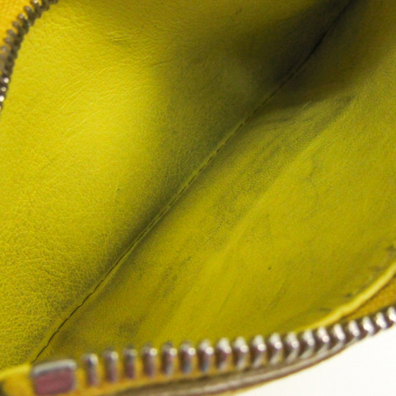 

Celine Yellow Leather Trotter Wallet