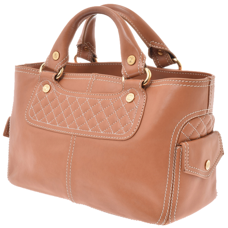 

Celine Light Brown Leather Boogie Bag