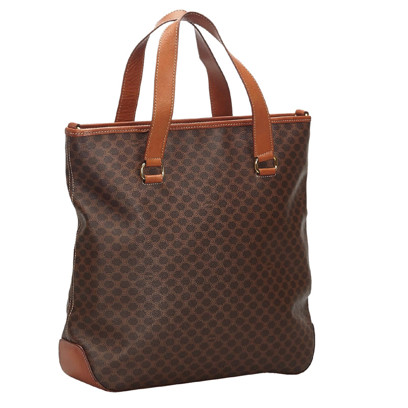 

Celine Brown Macadam PVC Tote Bag