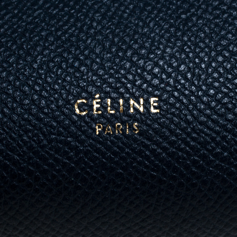 Céline Celine pico belt Blue Leather ref.269719 - Joli Closet