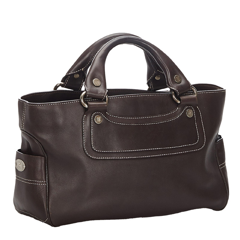 

Celine Brown Leather Boogie Bag