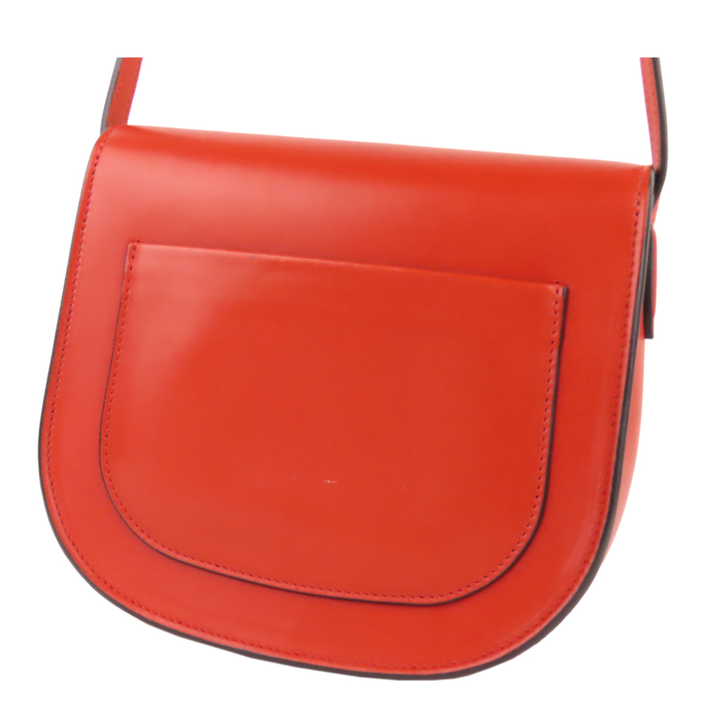

Celine Red Leather Small Trotteur Crossbody bag
