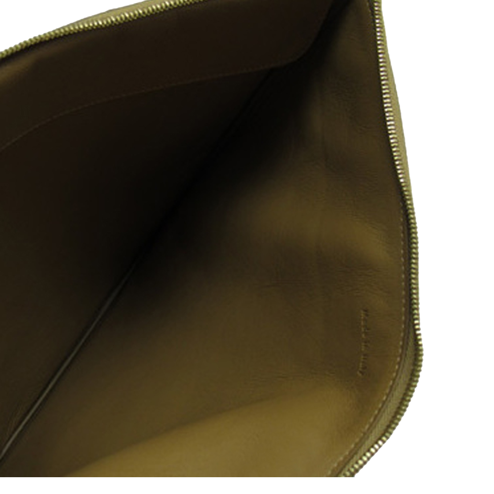 

Celine Red/Brown Leather Clutch Bag