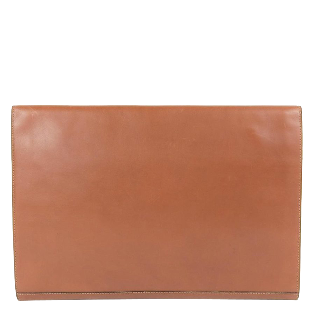 

Celine Brown Leather Clutch