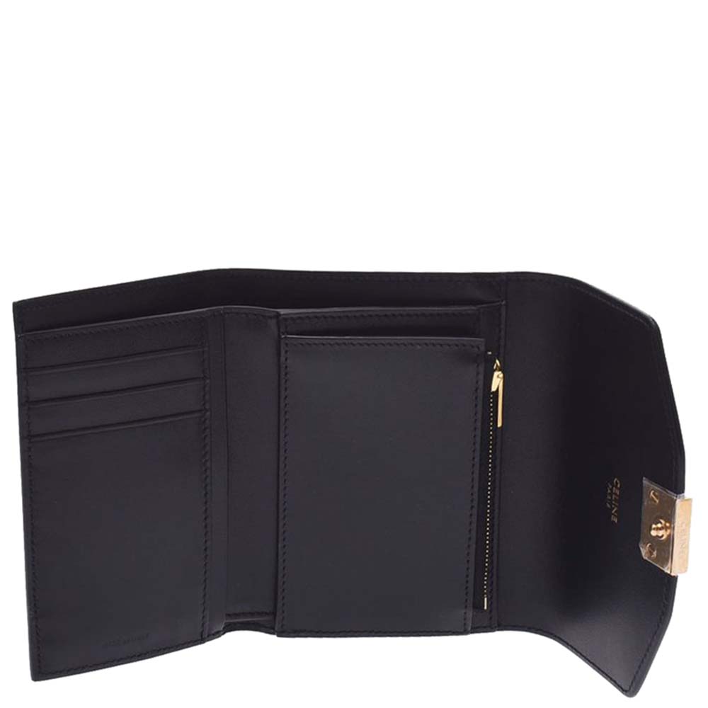 

Celine Black Small Leather Wallet