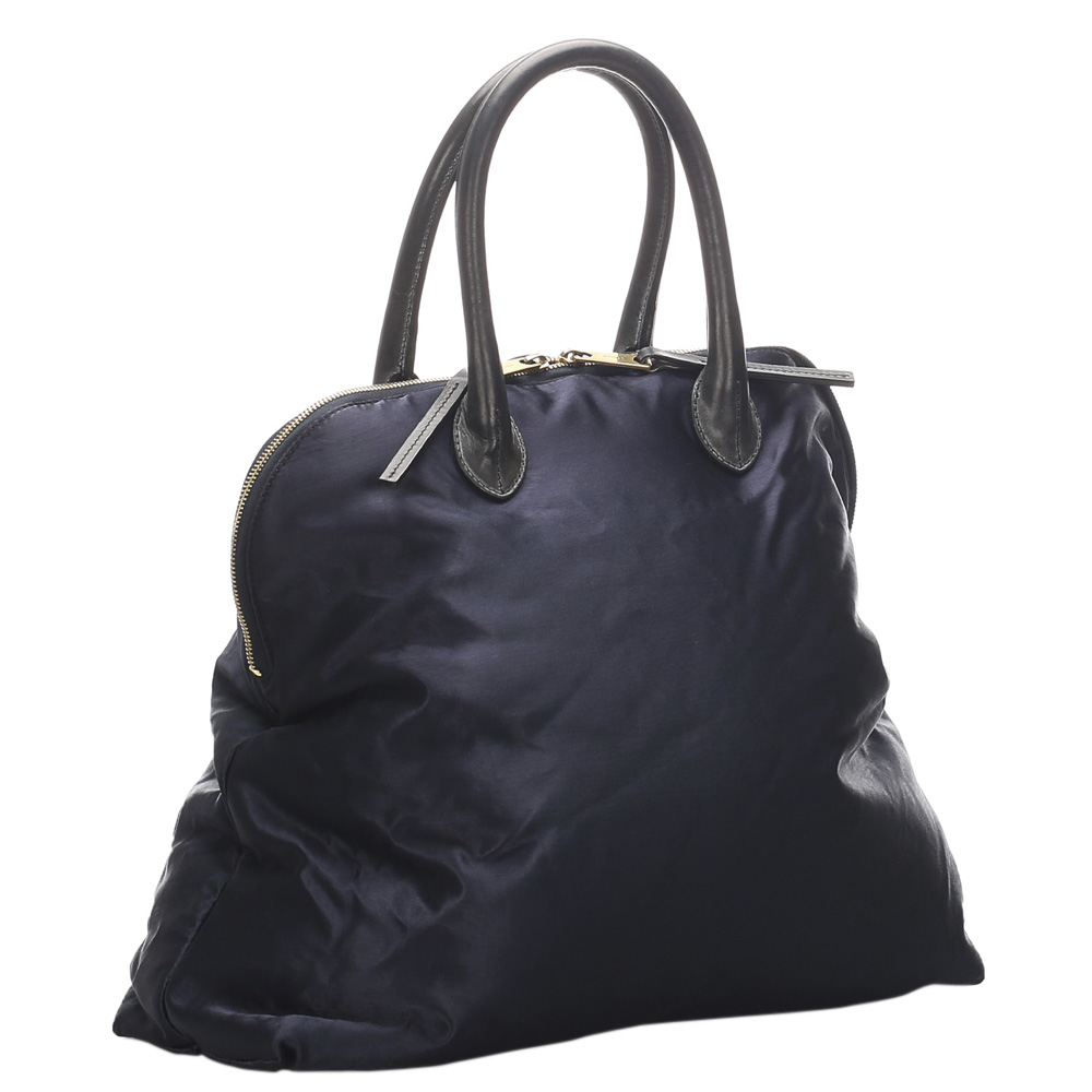 

Celine Blue/ Dark Blue Nylon Tote Bag