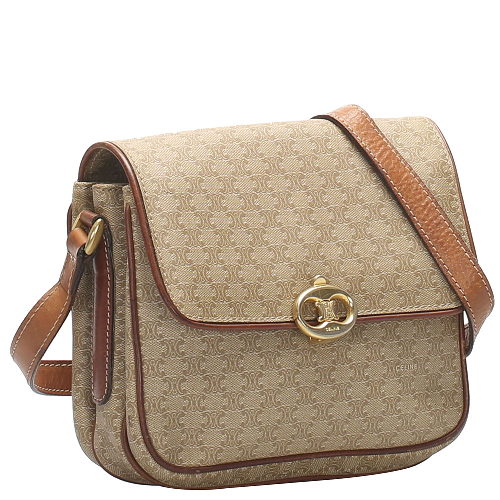 

Celine Brown Leather Vintage Macadam Bag